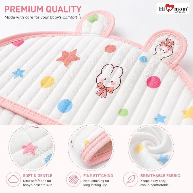 Fareto Baby Muslin Sleeping Cover – Soft & Breathable Newborn Sleeping Bag with Cute Bear Print (0–6 Months)(F803)