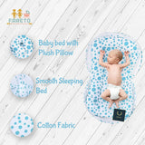 Fareto Baby Polka Dots Complete Sleeping Essential All in One Pack(0-6 Months)