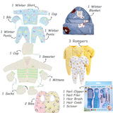 Fareto New Born Baby Semi Winter Hospital Essentials 80 in 1 (0-6 Months)(F237)