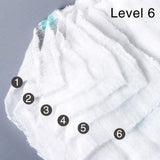 Fareto Baby Muslin Burp Cloths 6 Pack Large 20''x10'' Inchs 100% Cotton Burp Rags Absorbent and Soft 6 Layers Muslin Cloth Baby Essentials for Newborn