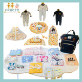 FARETO NEW BORN BABY SEMI WINTER SEASON HOSPITAL ESSENTIALS 86 IN 1 (0-6 MONTHS)