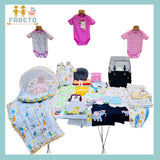 Fareto Baby Premium Quality Summer Essentials 94 in 1 (0-6 Months)