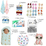 Fareto New Born 98 in 1 High Quality Premium Baby Winter Wear Set – Soft, Warm & Perfect Gift for Newborns(0-6 Months)(F680)