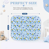 Fareto Nappy Changing Mat/Sleeping mats/Water Proof Bed Protector with Foam Cushioned for New Born Baby 4 Sheets (0-3 Months)(F115)