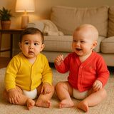 Fareto New Born Baby Winter Full Sleeves Sweater (Pack of 2)(F475)