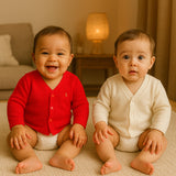 Fareto New Born Baby Winter Full Sleeves Sweater (Pack of 2)(F469)