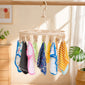 Fareto Premium Quality Portable Baby Essentials Cloths Hanger For | Nappies | Napkins | Dry Hanger (20 Clips)(Pack Of 1)(F403)