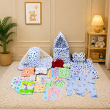 FARETO NEW BORN BABY MONSOON SEASON HOSPITAL ESSENTIALS (68 IN 1)(0-6 Months)(F376)