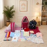 FARETO BABY PREMIUM QUALITY 72 IN 1 COMBO FOR SUMMER SEASON | SUPERSOFT COTTON (0-6 MONTHS)(F543)
