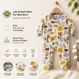 Fareto New Born Baby Full Body Rompers (Pack Of 3)(Color As Per The Availability)(F25)