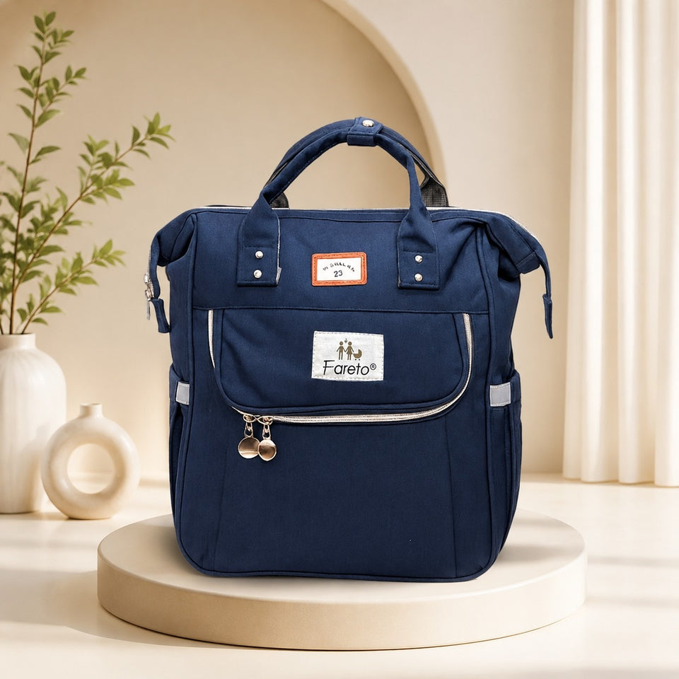 FARETO PREMIUM QUALITY DIAPER BAG FOR MOTHER, MULTIPURPOSE STYLISH DIAPER BAG (PACK OF 1)(F578)