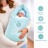 Fareto Newborn Baby 100% Muslin Cotton Sleeping Bag| Safe, Soft & Portable Baby Bed | (0-6 Year)(F773)