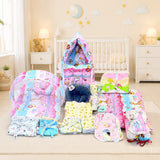 Fareto New Born Baby All Season Use Most Useful Essentials 60 in 1 (0-6 Months)(F492)