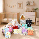 FARETO NEW BORN BABY MONSOON SEASON HOSPITAL ESSENTIALS 82 IN 1 (0-6 MONTHS)(F569)