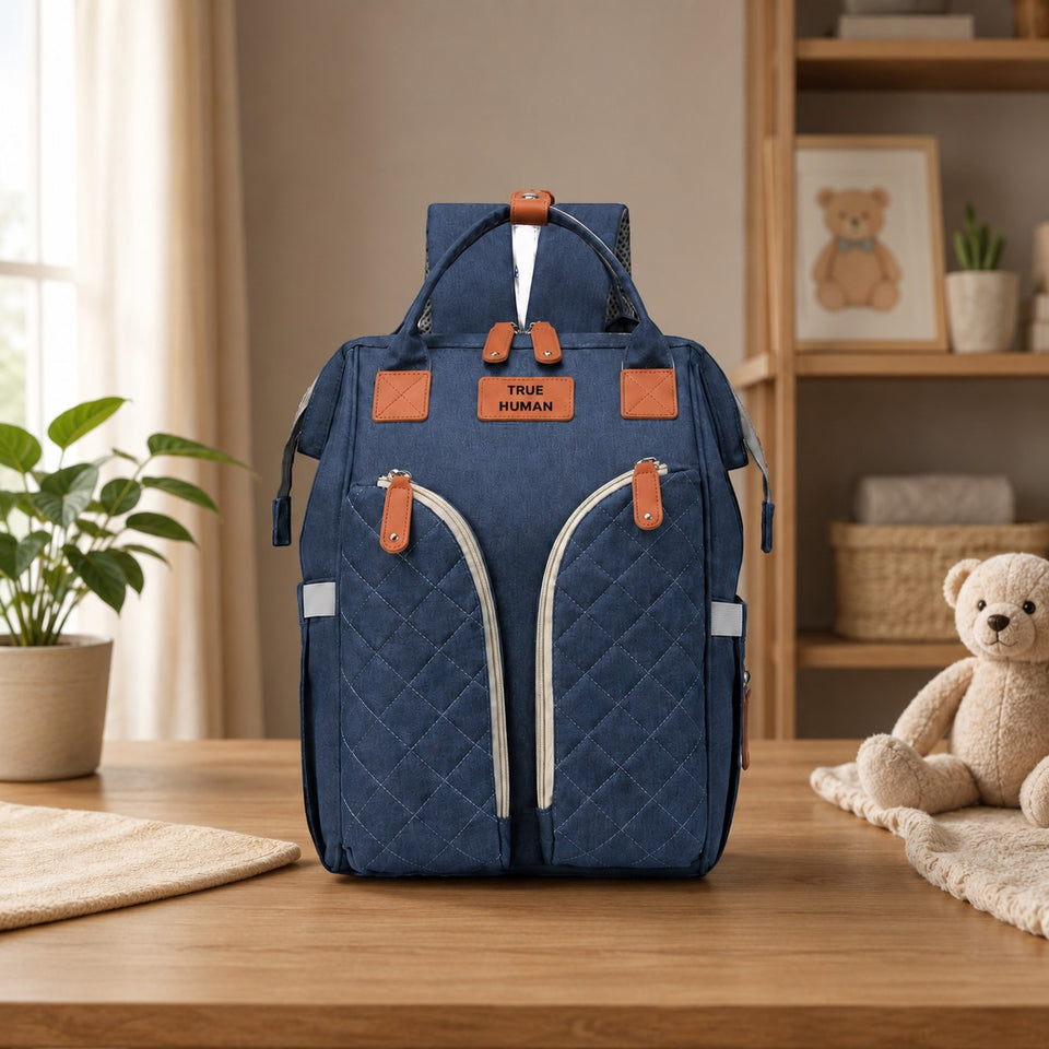 Fareto premium Quality Diaper Bag for Mother, Multipurpose Stylish Diaper Bag (Pack Of 1)(F703)