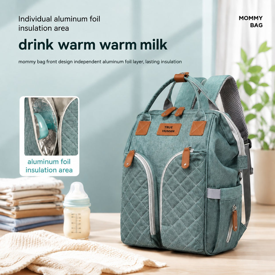 Fareto premium Quality Diaper Bag for Mother, Multipurpose Stylish Diaper Bag (Pack Of 1)(F633)
