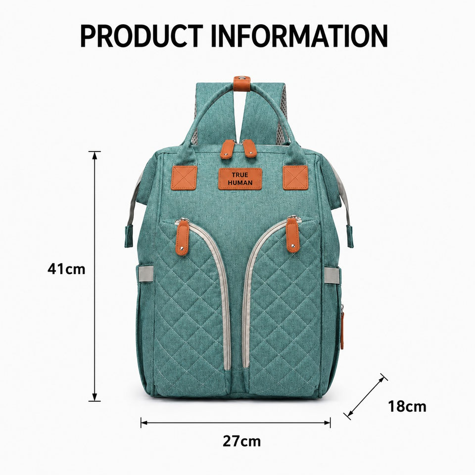 Fareto premium Quality Diaper Bag for Mother, Multipurpose Stylish Diaper Bag (Pack Of 1)(F633)