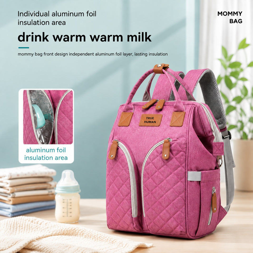 Fareto premium Quality Diaper Bag for Mother, Multipurpose Stylish Diaper Bag (Pack Of 1)(F655)