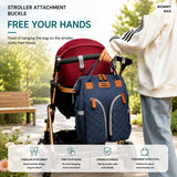 Fareto premium Quality Diaper Bag for Mother, Multipurpose Stylish Diaper Bag (Pack Of 1)(F703)