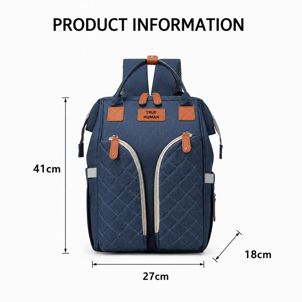 Fareto premium Quality Diaper Bag for Mother, Multipurpose Stylish Diaper Bag (Pack Of 1)(F703)