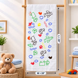 Fareto Baby Cotton Kids Towel (39 × 19 Inches) | Newborn Bath Wrap & Toddler Towel | Highly Absorbent & Breathable Baby Body Towel | Soft Cotton Bath Towel for Infants, Boys & Girls(F805)