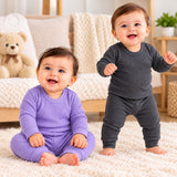 Fareto Baby Premium Winter Thermal Set | Full Sleeve Shirt & Pant | Shoulder Touch Button | Soft, Warm & Comfortable | Pack of 2(F814)