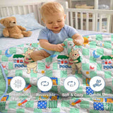 Fareto Baby & Kids Mirco Fiber Dohar Cum Blanket For All Season Use, Super Soft Comfortable For Kids Form (0 To 6 Years )(F766)