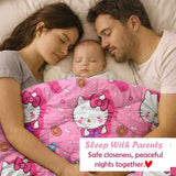 Fareto Baby & Kids Mirco Fiber Dohar Cum Blanket For All Season Use, Super Soft Comfortable For Kids Form (0 To 6 Years )(F766)