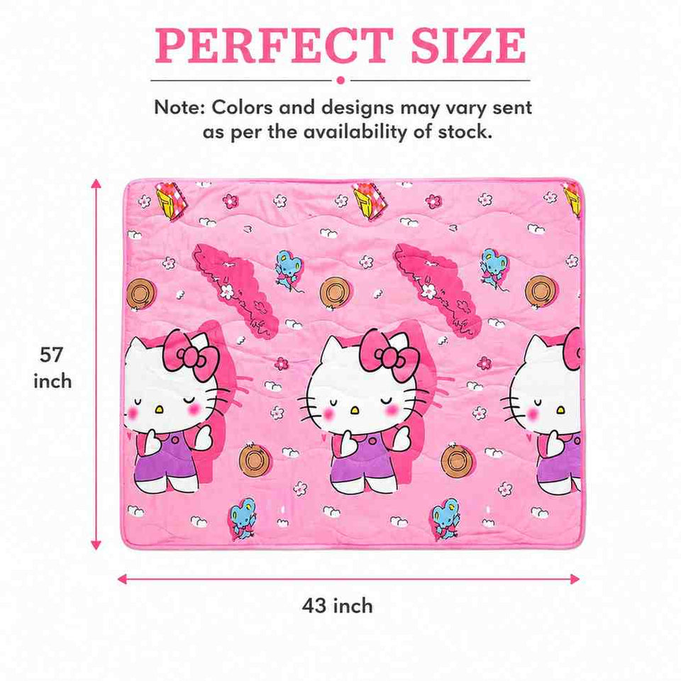 Fareto Baby & Kids Mirco Fiber Dohar Cum Blanket For All Season Use, Super Soft Comfortable For Kids Form (0 To 6 Years )(F766)