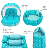 Fareto New Born Baby Premium Quality 101 Summer & Moderate Combo Baby Essentials All in 1(0-6 Months)