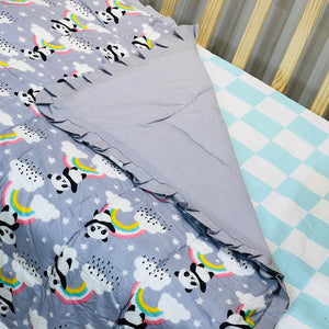 FARETO BABY MALMAL 100% COTTON SUPER SOFT SUMMER BLANKET (SIZE.110* 82)(0-2 YEAR)