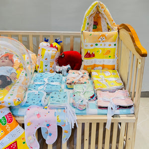 FARETO NEW BORN BABY SUMMER HOSPITAL ESSENTIALS 60 IN 1 (0-6M)