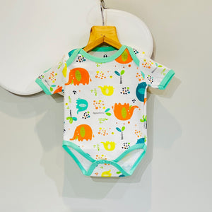 FARETO NEW BORN BABY SUMMER ROMPERS (PACK OF 3)(0-3 MONTHS)(COLOR AS PER THE AVAILABILITY)