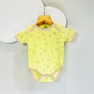 FARETO NEW BORN BABY SUMMER ROMPERS (PACK OF 3)(0-3 MONTHS)(COLOR AS PER THE AVAILABILITY)