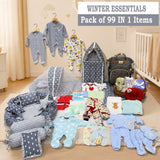 FARETO NEW BORN BABY PREMIUM QUALITY PURELY WINTER ESSENTIALS 99 IN 1 ( 0-6MONTHS)(F446)