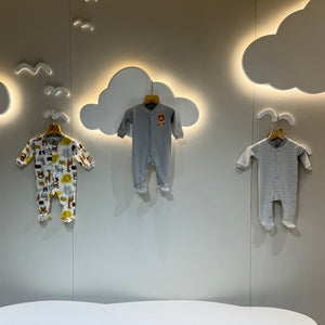 FARETO NEW BORN BABY MONSOON AND SEMI WINTER SEASON HOSPITAL ESSENTIALS 81 IN 1 (0-6 MONTHS)