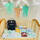 Fareto New Born Baby Winter Wear Clothing Set Combo 35 in 1