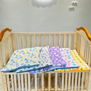 FARETO NEW BORN BABY HAND CARRY BED | GADI | (PACK OF 5) (0-8 MONTHS)(68*48CM)