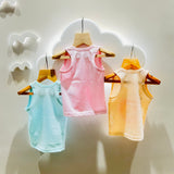 Fareto New Born Baby Cut Vest (Baniyan) Pack of 3