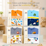 Fareto New Born Baby Full Body Rompers (Pack Of 3)(Color As Per The Availability)(F25)