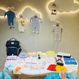 Fareto New Born Baby Premium Quality 101 Summer & Moderate Combo Baby Essentials All in 1(0-6 Months)