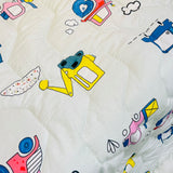 Fareto Baby & Kids Reversible Super Soft Blanket Comforter  (Size:136CM*118CM)(0-8 Years)(car_Comforter ) )