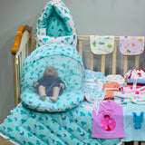 FARETO NEWBORN BABY PREMIUM QUALITY 76 IN 1 COMBO FOR SUMMER SEASON | 100% COTTON (0-6 MONTHS)