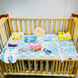 Fareto New born Baby Premium quality Monsoon And Winter Essentials Pack of 61(0-6 Month)(Color and designs may vary)