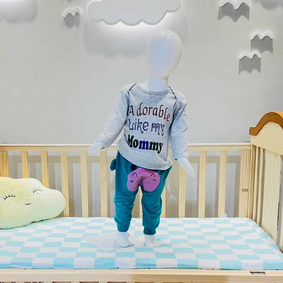 Fareto New Born Baby Daily Wear T-shirts Pyjama Sets (Pack of 5 )