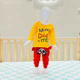 Fareto New Born Baby Daily Wear T-shirts Pyjama Sets (Pack of 5 )