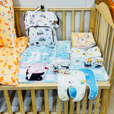 Fareto New Born Baby Premium Summer Essentials 54 In 1 Hospital Combo (0-6 Months)