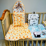 Fareto New Born Baby Premium Summer Essentials 54 In 1 Hospital Combo (0-6 Months)