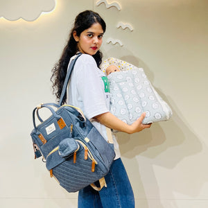 Fareto Premium Quality Diaper Bag for Mother, Multipurpose Stylish Diaper Bag (Pack Of 1)