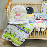 FARETO NEW BORN BABY WINTER ESSENTIALS 66 IN 1  NEW COMBO (0-6 MONTHS)( GRASS GREEN GIFFI)